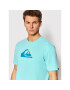 Quiksilver Majica Comp Logo EQYZT06534 Modra Regular Fit - Pepit.si