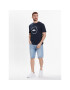 Quiksilver Majica In Shapes EQYZT07227 Mornarsko modra Regular Fit - Pepit.si