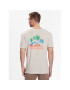 Quiksilver Majica Pastime Paradise EQYZT07252 Bež Regular Fit - Pepit.si