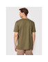 Quiksilver Majica Script Talk Front EQYZT07042 Zelena Regular Fit - Pepit.si