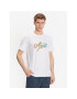 Quiksilver Majica Signature Move EQYZT07223 Bela Regular Fit - Pepit.si