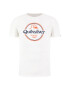 Quiksilver Majica Words Remain EQYZT05753 Bela Regular Fit - Pepit.si