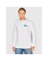 Quiksilver Majica z dolgimi rokavi Omni Logo EQYZT06670 Bela Regular Fit - Pepit.si