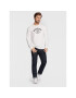 Quiksilver Majica z dolgimi rokavi Script Talk EQYZT07055 Bela Classic Fit - Pepit.si