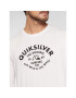 Quiksilver Majica z dolgimi rokavi Script Talk EQYZT07055 Bela Classic Fit - Pepit.si