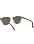 Ray-Ban Sončna očala Clubmaster 0RB3016 990/58 Rjava - Pepit.si