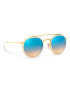 Ray-Ban Sončna očala Round Double Bridge 0RB3647N 001/4O Zlata - Pepit.si