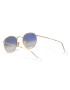 Ray-Ban Sončna očala Round Flat Lenses 0RB3447N 001/3F Zlata - Pepit.si