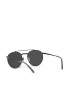 Ray-Ban Sončna očala Round II Titanium 0RB8237 3141K8 Črna - Pepit.si