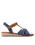 s.Oliver Espadrile 5-48211-28 Mornarsko modra - Pepit.si