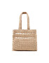 Seafolly Ročna torba Logo Woven Tote 71927-BG Bež - Pepit.si