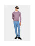 Sisley Pulover 10F2S1C78 Vijolična Slim Fit - Pepit.si