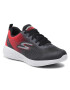 Skechers Čevlji Haddox 97866L/BKRD Črna - Pepit.si