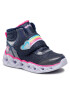 Skechers Gležnjarji Brilliant Rainbow 302669L/NVPK Mornarsko modra - Pepit.si