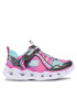 Skechers Superge Rainbow Lux-Heart Lights 302308L/BKMT Roza - Pepit.si