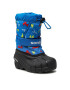 Sorel Škornji za sneg Childrens Flurry Print NC3504 Modra - Pepit.si