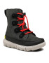 Sorel Škornji za sneg Youth Explorer Lace Wp NY4897-093 Črna - Pepit.si