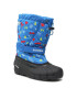 Sorel Škornji za sneg Youth Flurry Print NY3504 Modra - Pepit.si