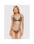 Stella McCartney Spodnji del bikini Graffiti Logo S7B021590.00812 Črna - Pepit.si