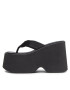 Steve Madden Natikači Gwen SM11002392-001 Črna - Pepit.si