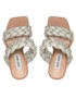 Steve Madden Natikači Kenley-R SM11002289-998 Srebrna - Pepit.si