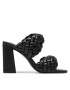 Steve Madden Natikači Twisted SM11001923-02002-184 Črna - Pepit.si