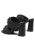 Steve Madden Natikači Twisted SM11001923-02002-184 Črna - Pepit.si