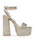 Steve Madden Sandali Layered SM11002428-LGL Zlata - Pepit.si