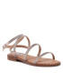 Steve Madden Sandali Transport-R SM11001415-998 Srebrna - Pepit.si