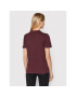 Superdry Majica Boho Sparkle Tee W1010731A Bordo rdeča Regular Fit - Pepit.si