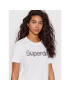 Superdry Majica Cl W1010710A Bela Regular Fit - Pepit.si