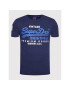 Superdry Majica Vl Tee M1011356A Mornarsko modra Regular Fit - Pepit.si