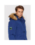 Superdry Parka Everest M5011192A Modra Regular Fit - Pepit.si