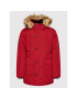 Superdry Parka Everest M5011192A Rdeča Regular Fit - Pepit.si