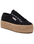 Superga Espadrile 2790 Rope S51186W Črna - Pepit.si