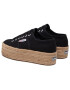 Superga Espadrile 2790 Rope S51186W Črna - Pepit.si