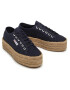 Superga Espadrile 2790 Rope S51186W Mornarsko modra - Pepit.si