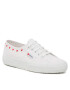 Superga Superge 2750 Little Hearts Embroidery Bela - Pepit.si