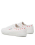 Superga Superge 2750 Little Hearts Embroidery Bela - Pepit.si