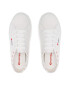 Superga Superge 2750 Little Hearts Embroidery Bela - Pepit.si