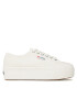 Superga Superge 2790 Platform Bela - Pepit.si