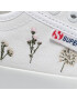 Superga Tenis superge 2750 Flower Bloom Embroidery S31111W Bela - Pepit.si