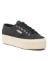 Superga Tenis superge 2790 Platform S9111LW Črna - Pepit.si