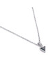 Swarovski Ogrlica Pend Tri 5648752 Srebrna - Pepit.si