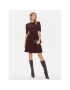 Ted Baker Pletena obleka Josafee 271302 Bordo rdeča Regular Fit - Pepit.si