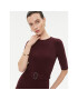 Ted Baker Pletena obleka Samalee 271307 Bordo rdeča Regular Fit - Pepit.si