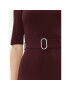 Ted Baker Pletena obleka Samalee 271307 Bordo rdeča Regular Fit - Pepit.si