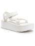 Teva Sandali W Flatform Universal 1008844 Bela - Pepit.si