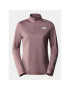 The North Face Flis W Flex 1/4 Zip - EuNF0A7ZB6JI91 Roza Regular Fit - Pepit.si