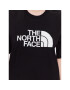 The North Face Majica Easy NF0A4M5P Črna Relaxed Fit - Pepit.si